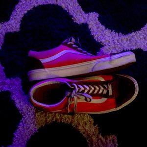 These van shoes are size 11 and they have only been worn once